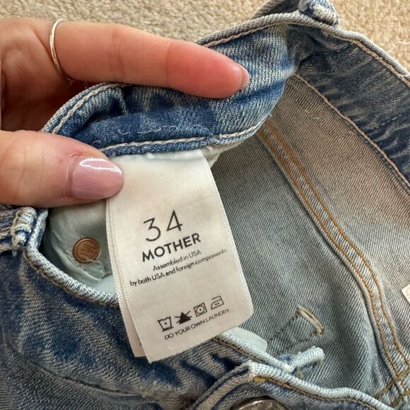 MOTHER SUPERIOR High Waisted Rider Skimp “The Confession” Jeans - Picture 4 of 6